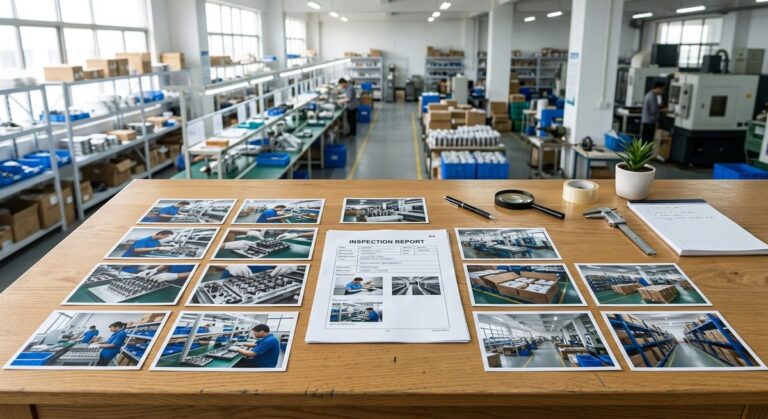 What an Inspection Report Should Tell You, and Often Does Not - An inspection report with photographs spread across a desk